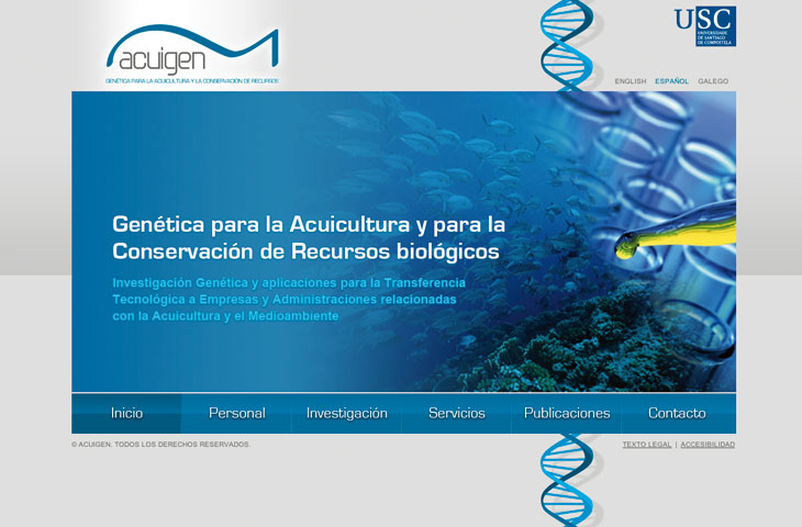 Acuigen - Acuigen, genética para la acuicultura