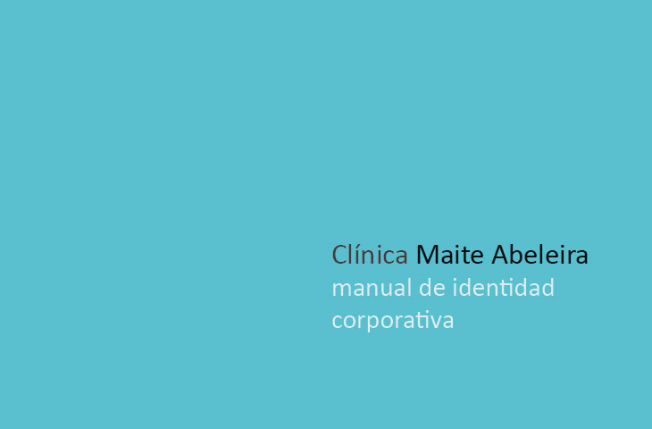 Clínica Maite Abeleira - Identidad corporativa de Maite Abeleira